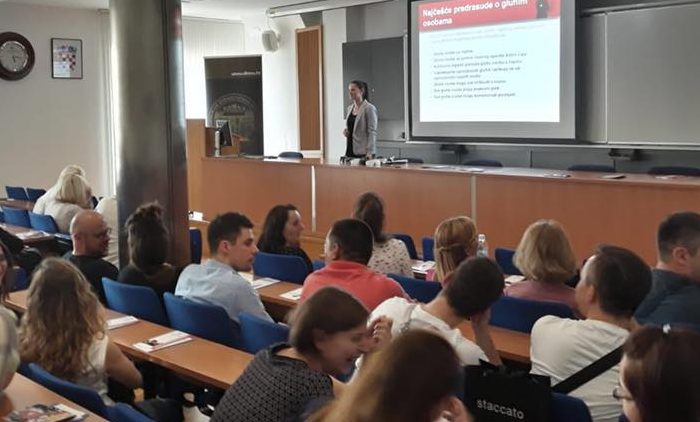 Komunikacijska pristupačnost kod gluhih i gluhoslijepih pacijenata (FOTO: AKZVU)