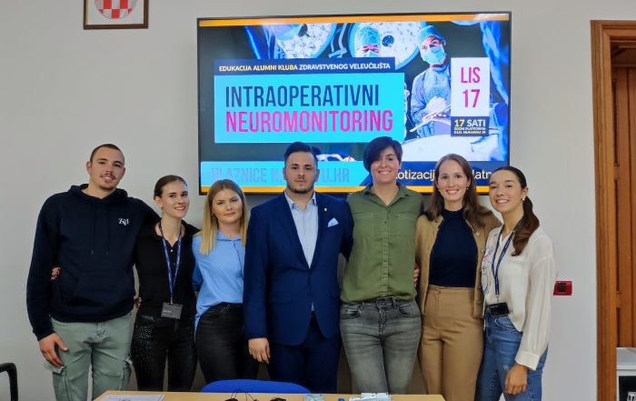 Edukacija Intraoperativni neuromonitoring: Boris Ilić, Jelena Barać, Margareta Begić