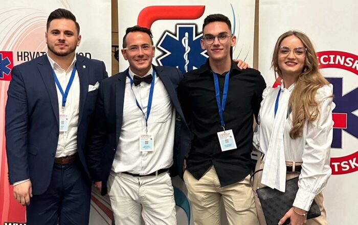 S lijeva: Boris Ilić, Adriano Friganović, Valentino Loborec, Katarina Husarek